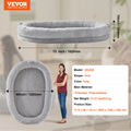 SucceBuy Human Dog Bed for Adult Human Size Dog