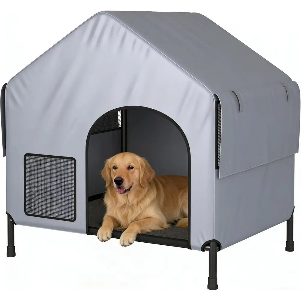 Outdoor Dog House for Small and Large Dogs,