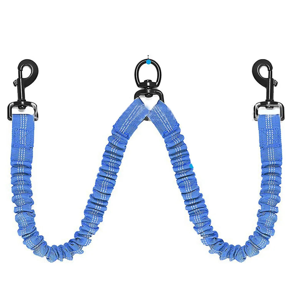 No Tangle Pet Dog Double Leashes