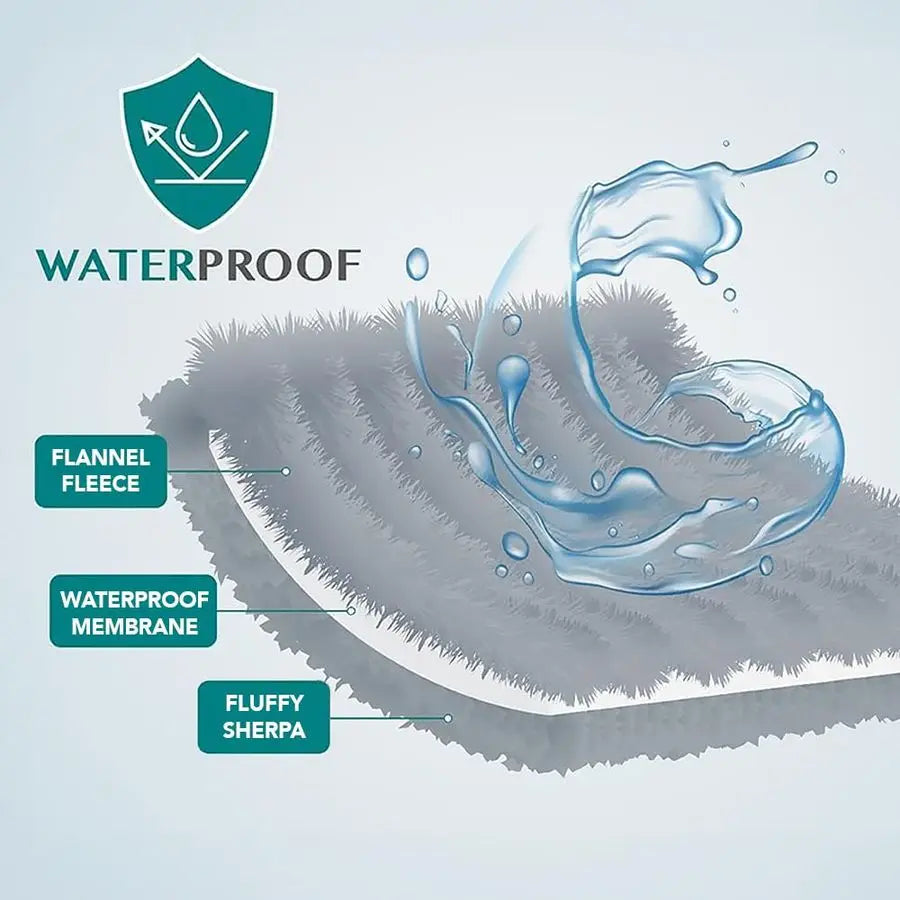 Waterproof Dog Blanket for Medium Large XL Dog