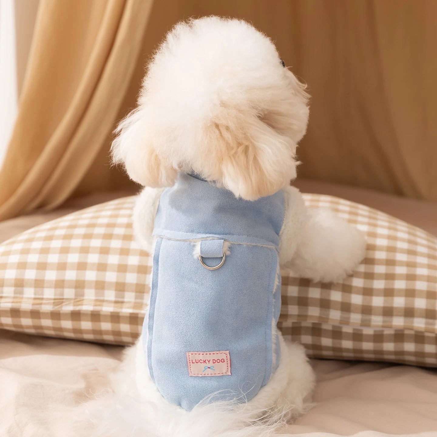 Pet Padded Vest Solid-Colour