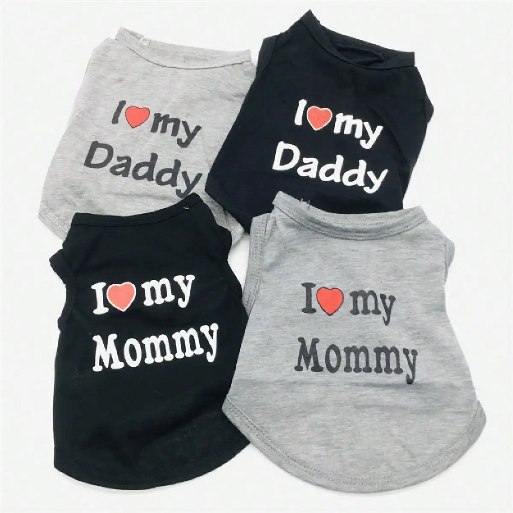 "I Love My Daddy" Puppy T-Shirt,