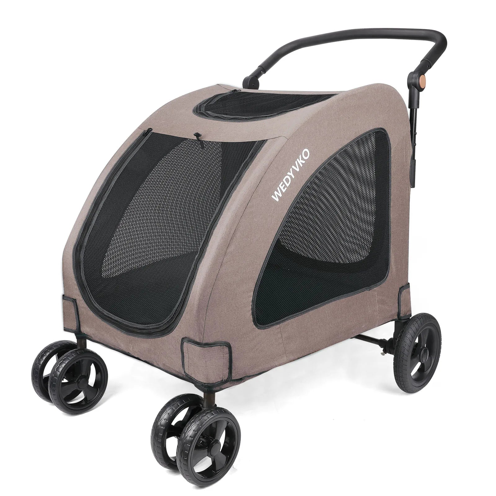 Heavy Duty Dog Stroller for Large Dogs up to 120 lbs,