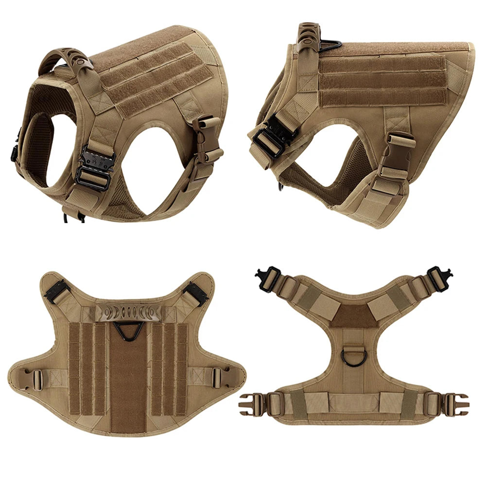 Large Dog Training Harness And Leash Set