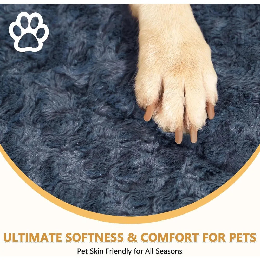 washable reversible dog bed mat crate