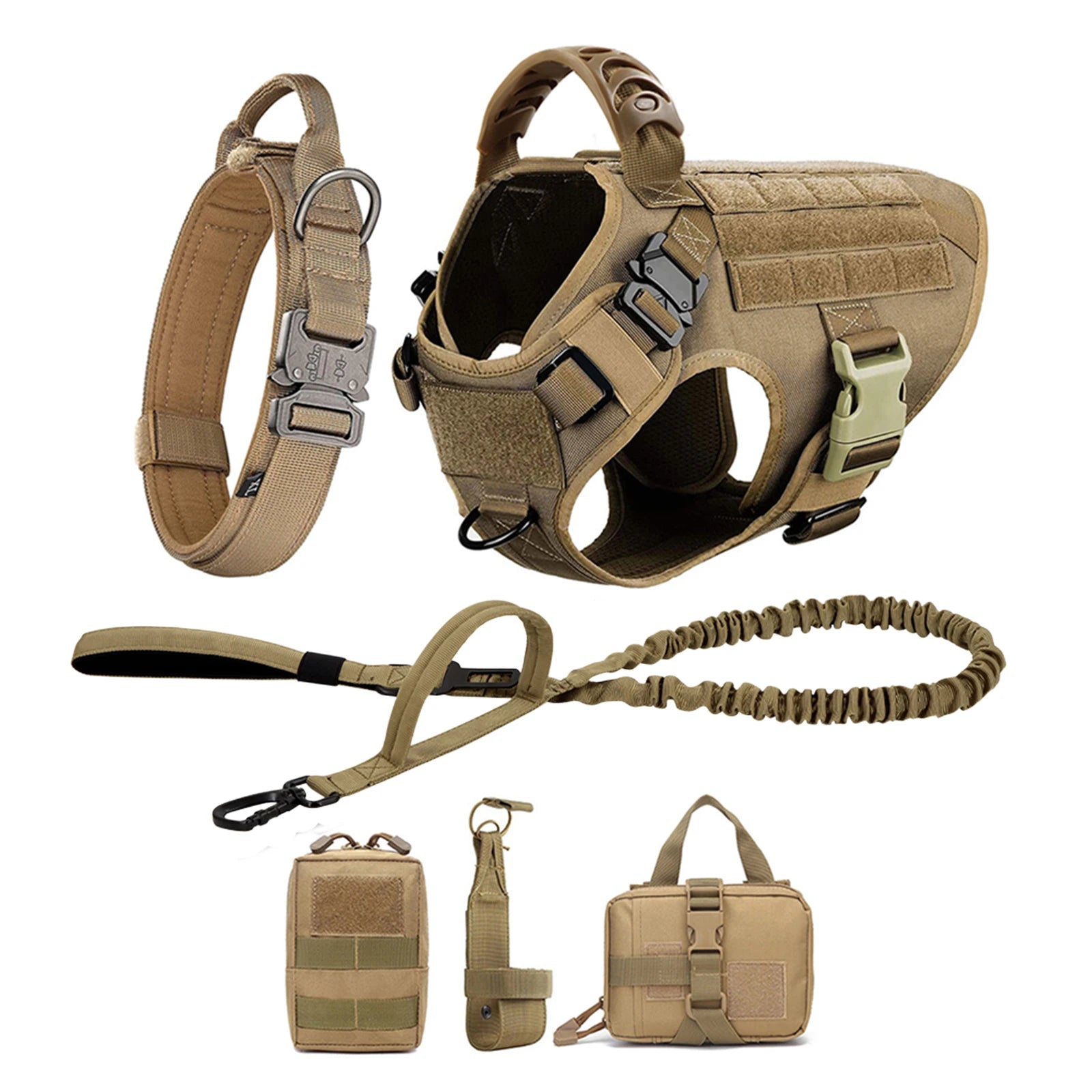 Large Dog Training Harness And Leash Set