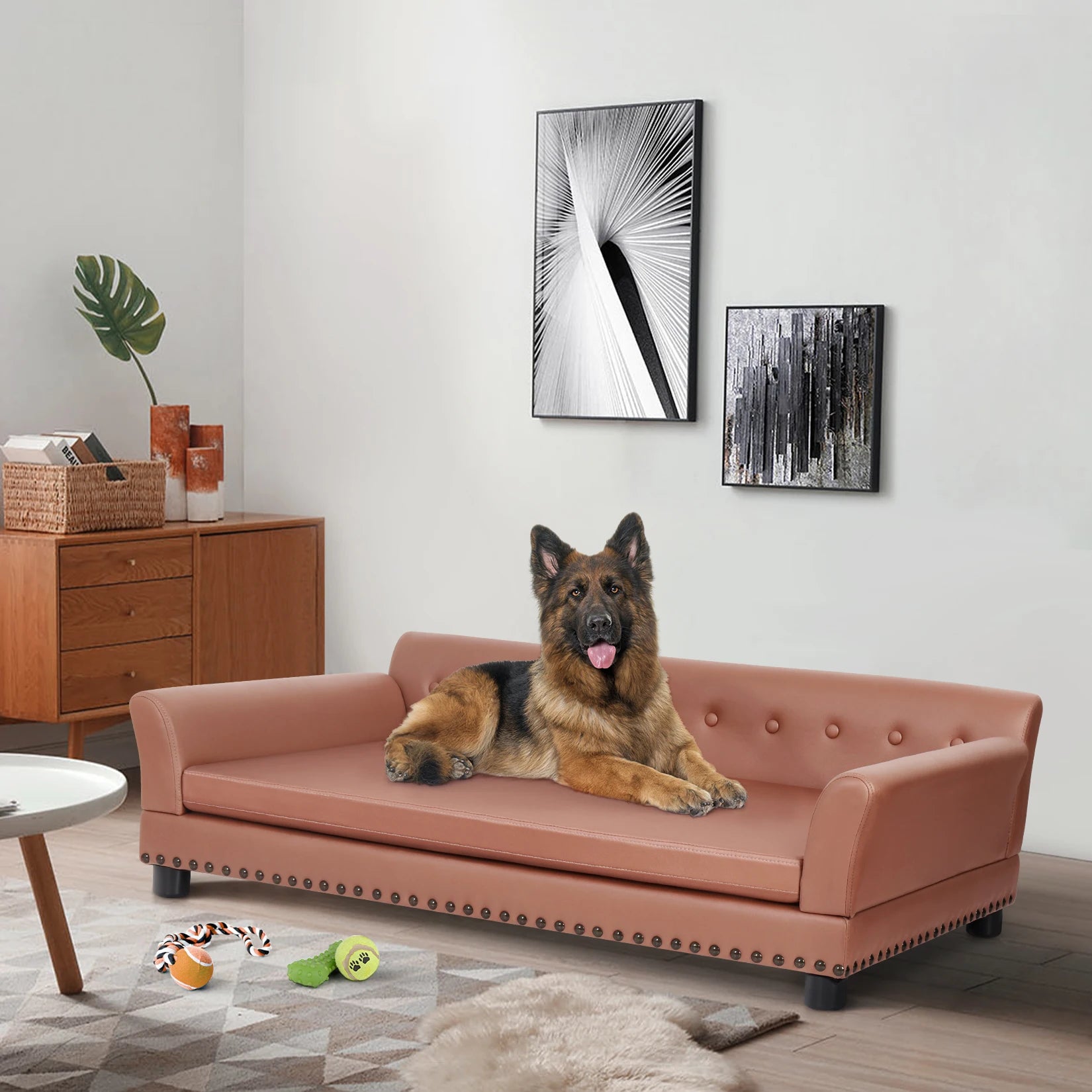 Pet Sofa Bed: BingoPaw Waterproof Sofa-