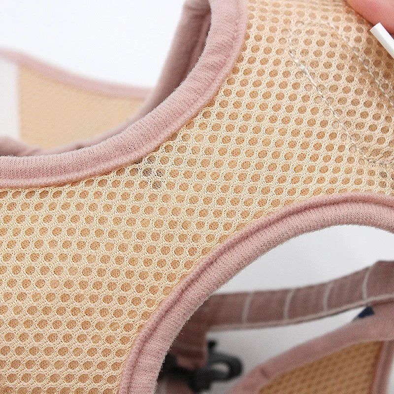 Nylon Puppy Harness Vest with Leash