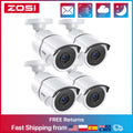 ZOSI 4 Pack 1080P Home Security Cameras