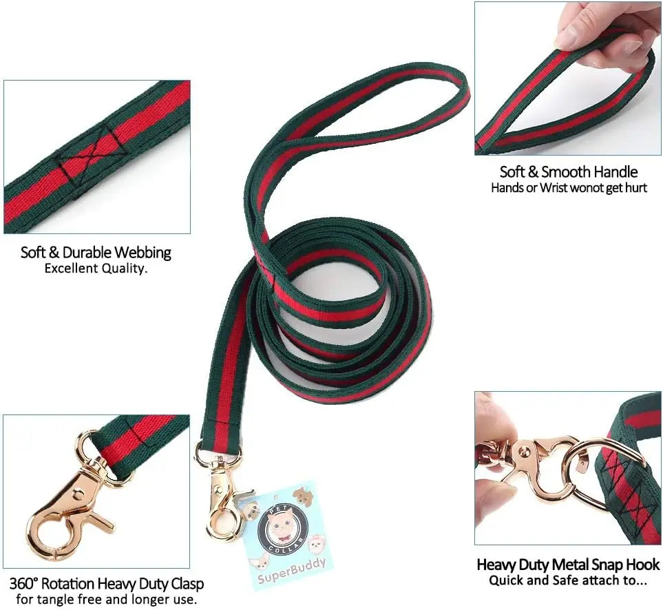 Soft Durable Premium Dog Leash with Luxury Style