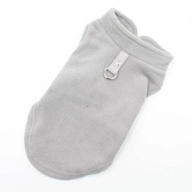 Blank Dog Vest Soft Fleece Clothes For Small Dogs