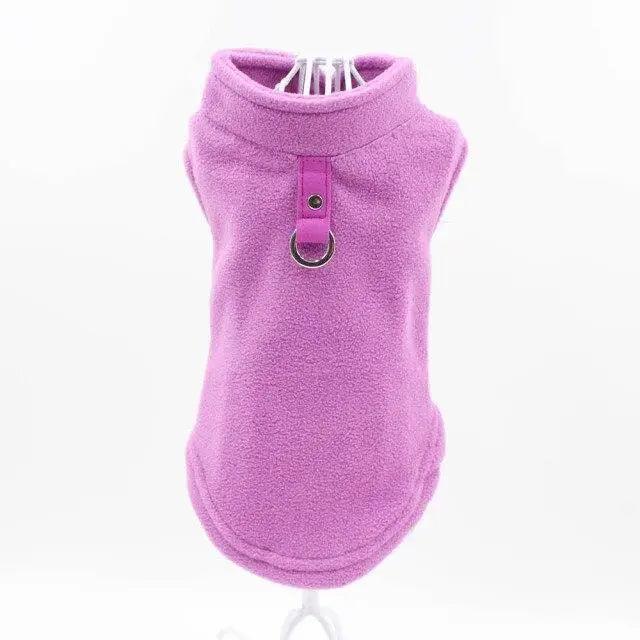 Blank Dog Vest Soft Fleece Clothes For Small Dogs