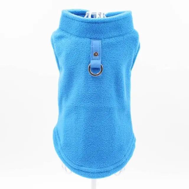 Blank Dog Vest Soft Fleece Clothes For Small Dogs