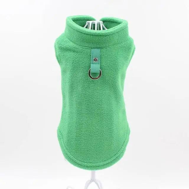 Blank Dog Vest Soft Fleece Clothes For Small Dogs