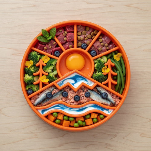- Slow Feeder Dog Bowl