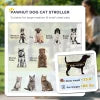 One-Click Foldable Stroller  with Storage