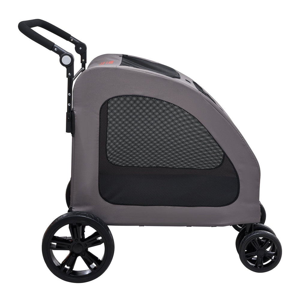4-Wheels Dog Stroller  160lbs Weight Capacity