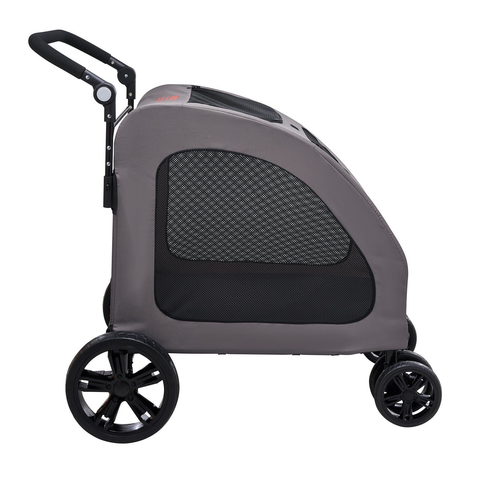 4-Wheels Dog Stroller  160lbs Weight Capacity