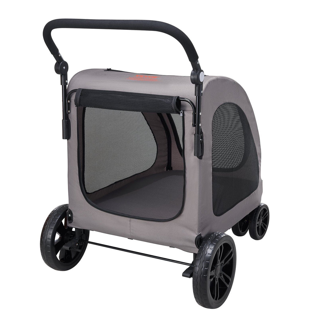 4-Wheels Dog Stroller  160lbs Weight Capacity