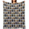 Cockapoo Dog Collection Throw Blanket