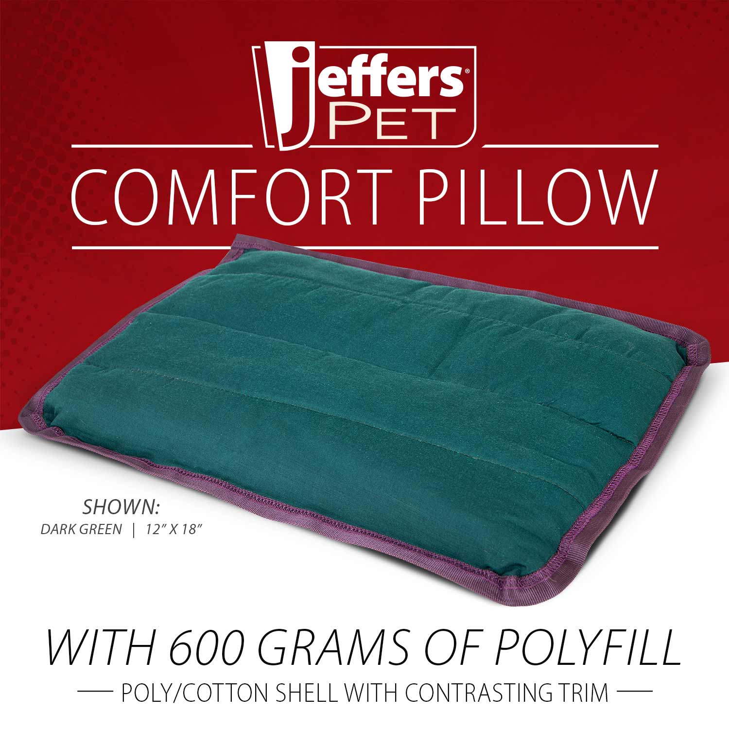Comfy Dog Pillow for Crates, Carriers, or Lounging