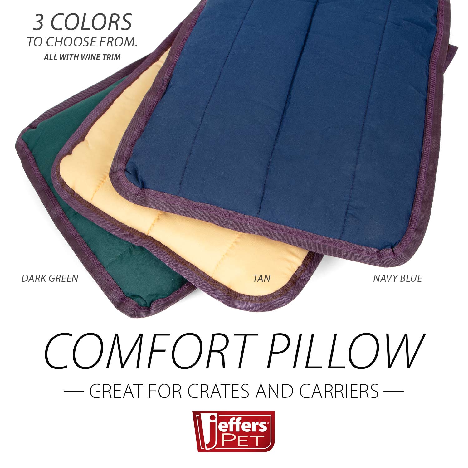 Comfy Dog Pillow for Crates, Carriers, or Lounging