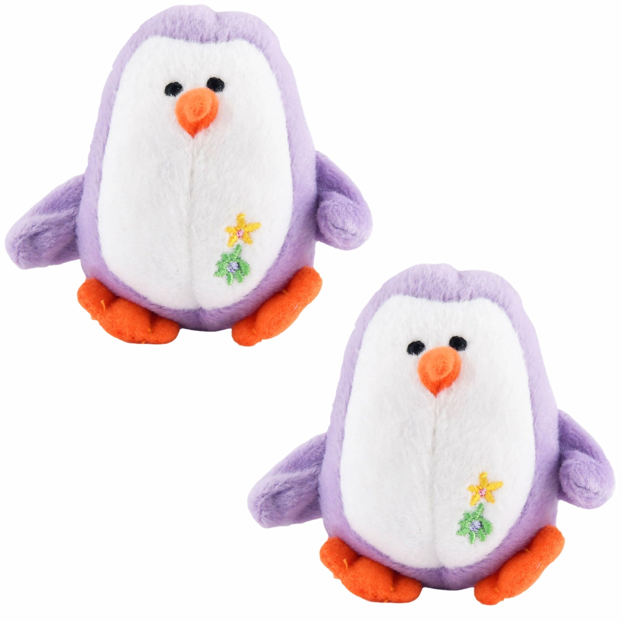 Jeffers Plush Penguin Squeaker Toy for Puppies & Small Dogs